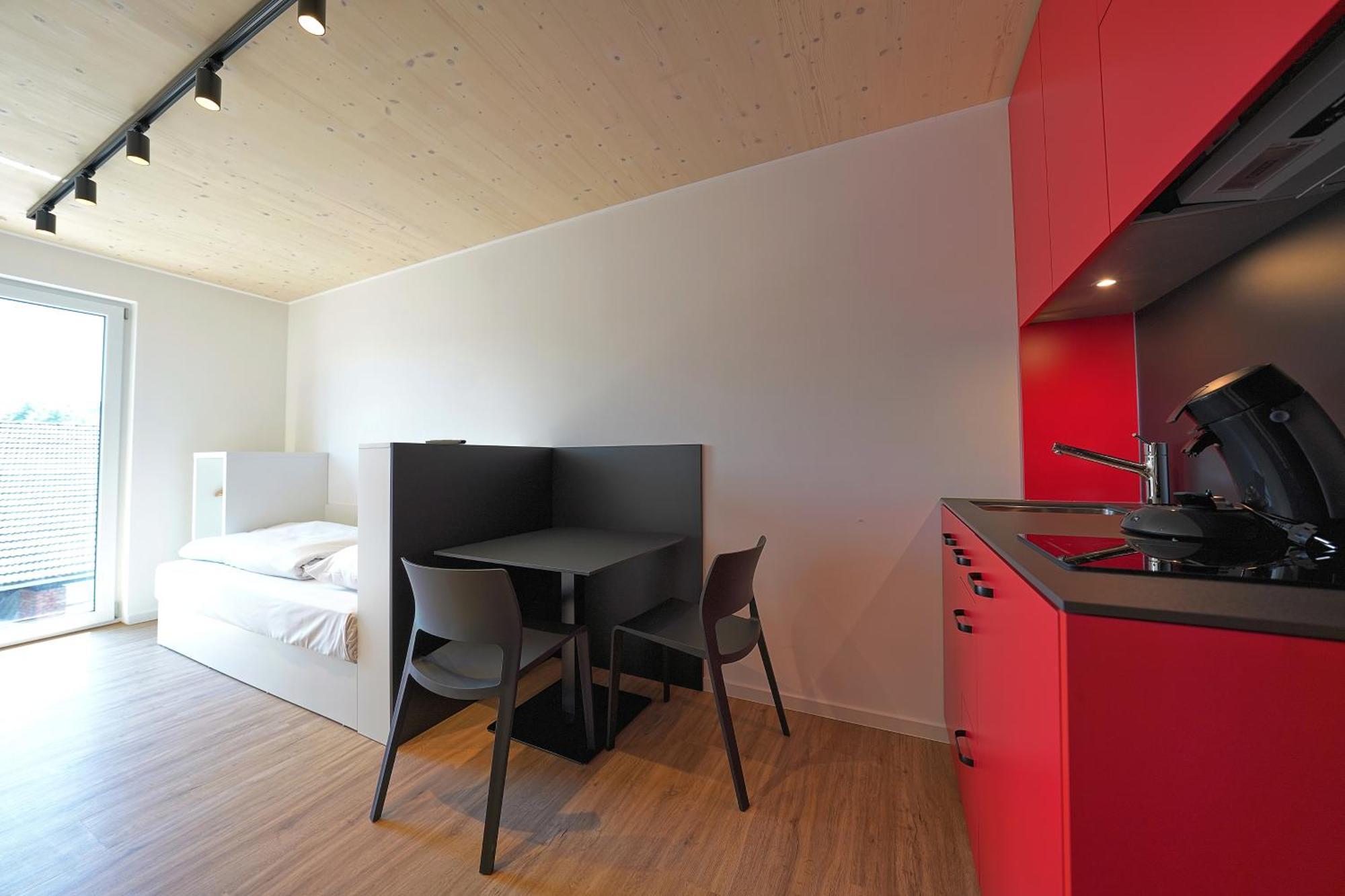 Timber One Boardinghouse Dorfen Aparthotel Ngoại thất bức ảnh