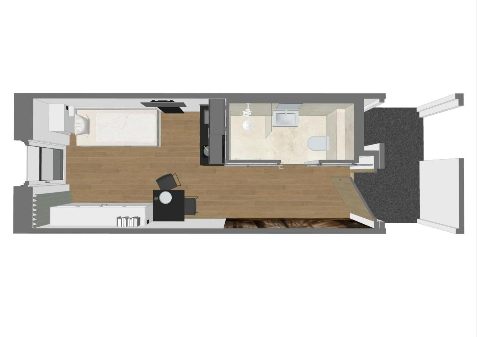 Timber One Boardinghouse Dorfen Aparthotel Ngoại thất bức ảnh